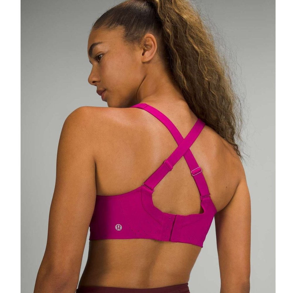 Lululemon Run Times Bra / Size 36D / Ripened Raspberry High Support Sports - Picture 2 of 8